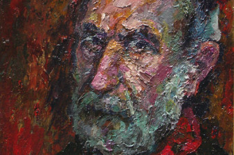 Автопортрет (грустный). 2006. Холст, масло. 65х55,5